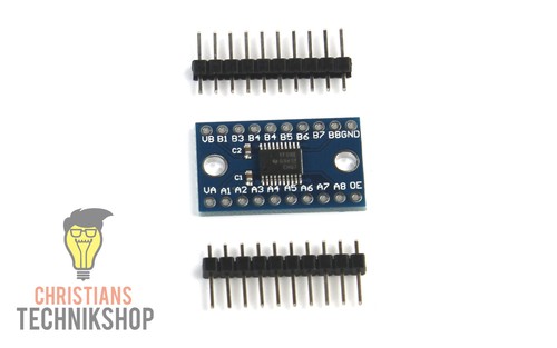 Txs0108e 8 bit - 3,3v, 8-bit