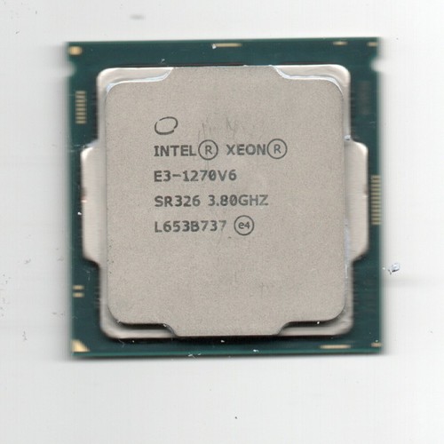 Intel xeon 1270v6 sr326 - intel, e3-1270v6