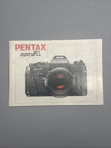 Pentax super käyttöohje - a,
