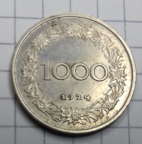 österreich 1000 kronen 1924 - kronen,,