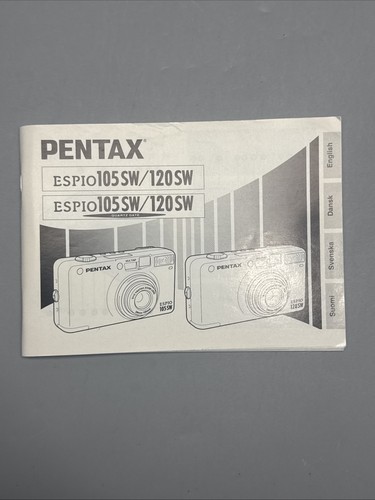 Pentax espio 105sw - pentax,