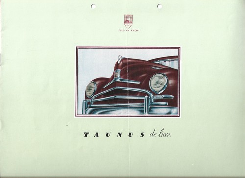 Ford taunus luxe - taunus, (e3)