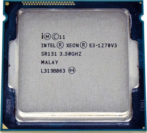 Intel xeon 1270 - xeon, v3