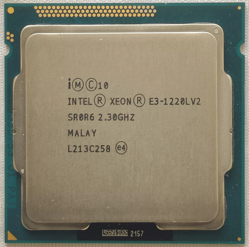 Intel xeon 1220l - xeon, v2