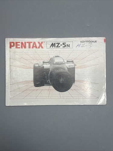 Pentax käyttöohje e3 - mz-5n,